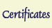 Certificates